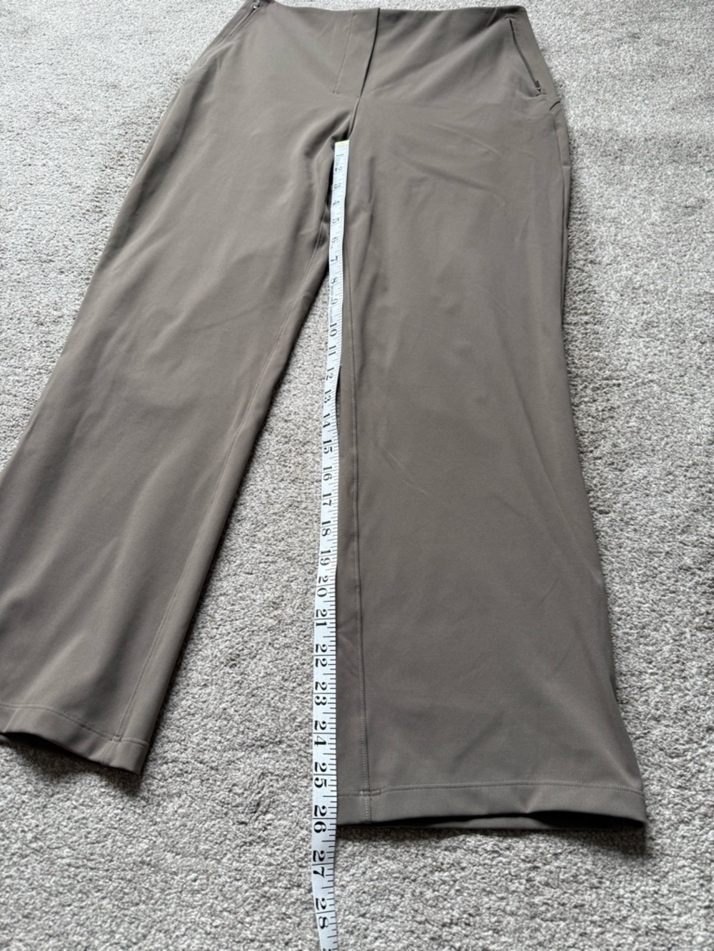 Lululemon Smooth Fit Pull-On High-Rise Cropped Pants | Size 8 - Picture 3 of 7